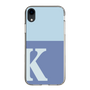 Slim Protection Case［ Original - initial two tone - K blue ］