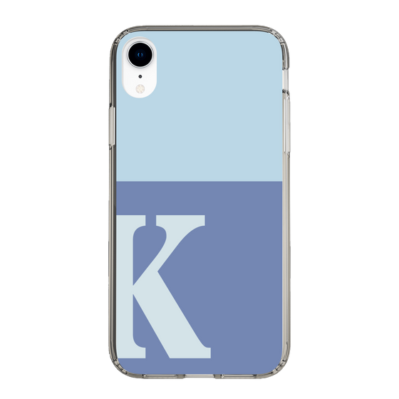 Slim Protection Case［ Original - initial two tone - K blue ］