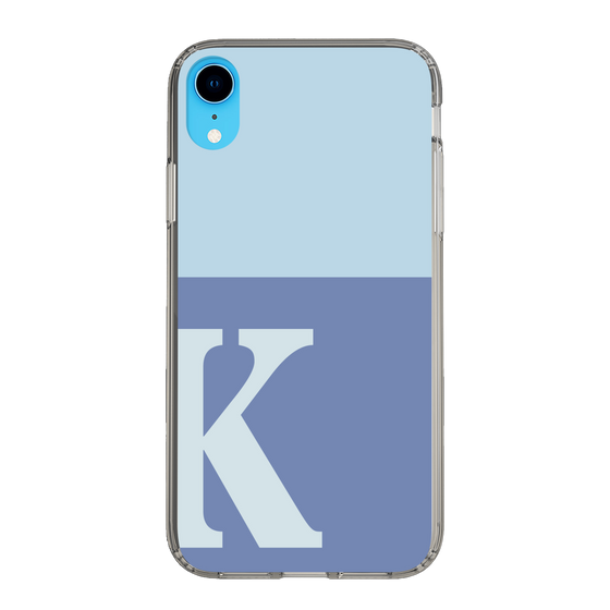 Slim Protection Case［ Original - initial two tone - K blue ］