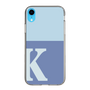 Slim Protection Case［ Original - initial two tone - K blue ］