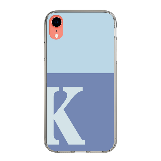 Slim Protection Case［ Original - initial two tone - K blue ］