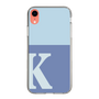 Slim Protection Case［ Original - initial two tone - K blue ］