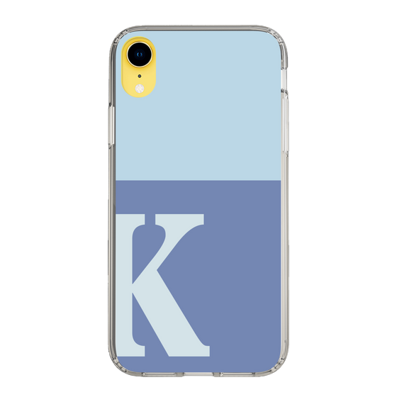 Slim Protection Case［ Original - initial two tone - K blue ］