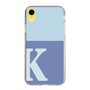 Slim Protection Case［ Original - initial two tone - K blue ］