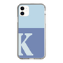 Slim Protection Case［ Original - initial two tone - K blue ］