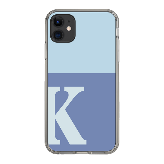 Slim Protection Case［ Original - initial two tone - K blue ］