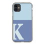 Slim Protection Case［ Original - initial two tone - K blue ］