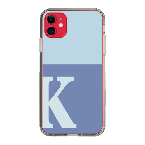 Slim Protection Case［ Original - initial two tone - K blue ］