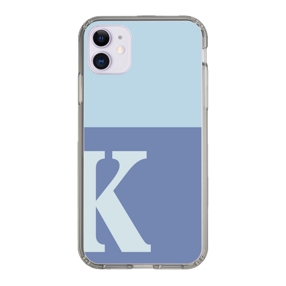 Slim Protection Case［ Original - initial two tone - K blue ］