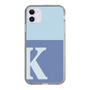 Slim Protection Case［ Original - initial two tone - K blue ］