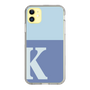 Slim Protection Case［ Original - initial two tone - K blue ］