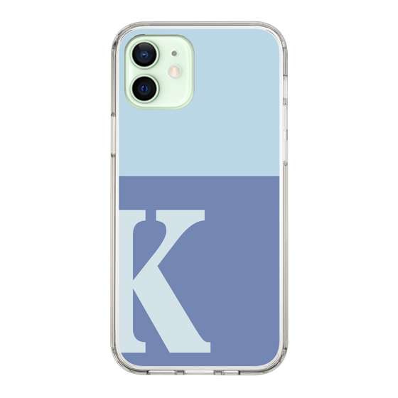 Slim Protection Case［ Original - initial two tone - K blue ］