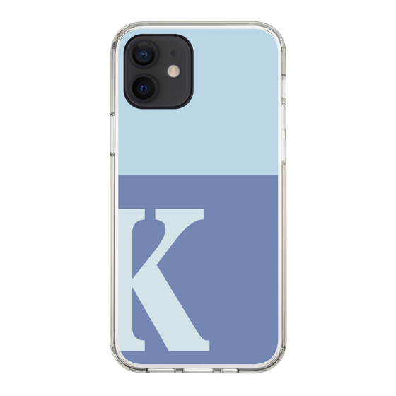 Slim Protection Case［ Original - initial two tone - K blue ］