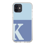 Slim Protection Case［ Original - initial two tone - K blue ］