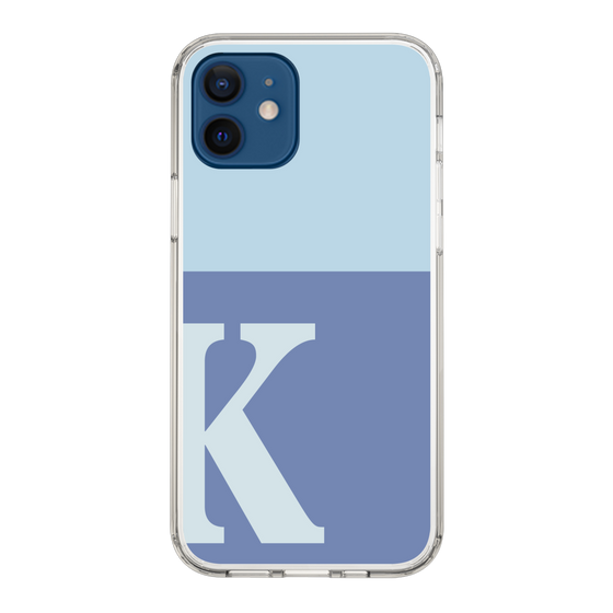Slim Protection Case［ Original - initial two tone - K blue ］