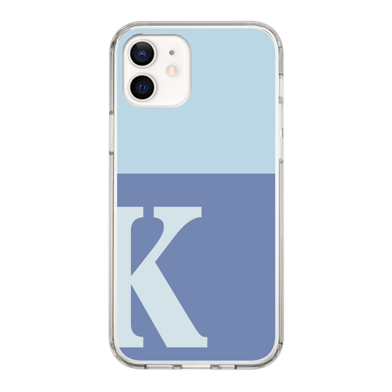 Slim Protection Case［ Original - initial two tone - K blue ］
