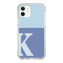 Slim Protection Case［ Original - initial two tone - K blue ］
