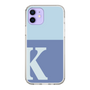 Slim Protection Case［ Original - initial two tone - K blue ］