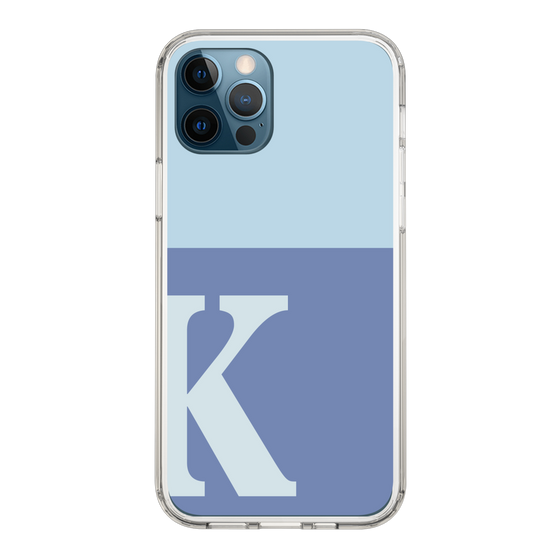 Slim Protection Case［ Original - initial two tone - K blue ］