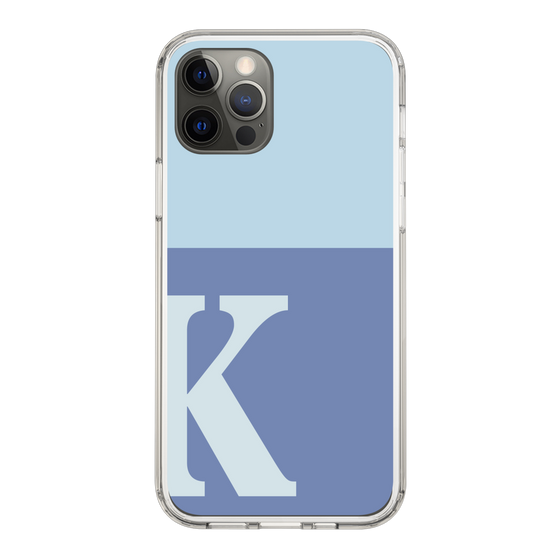 Slim Protection Case［ Original - initial two tone - K blue ］