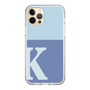 Slim Protection Case［ Original - initial two tone - K blue ］