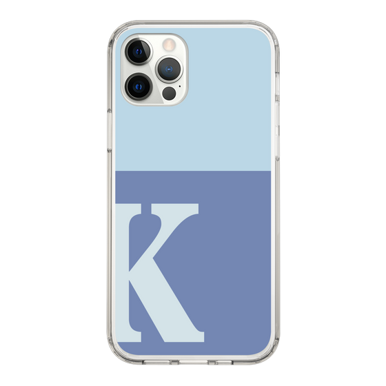 Slim Protection Case［ Original - initial two tone - K blue ］