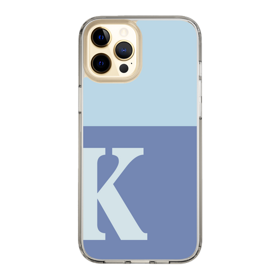 Slim Protection Case［ Original - initial two tone - K blue ］