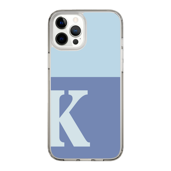 Slim Protection Case［ Original - initial two tone - K blue ］