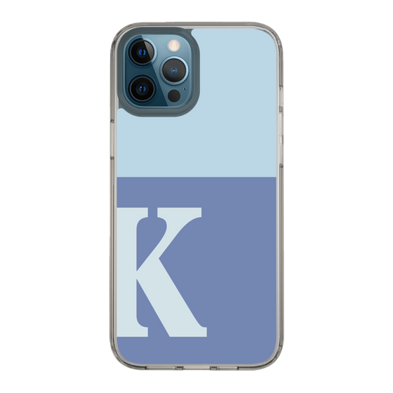Slim Protection Case［ Original - initial two tone - K blue ］