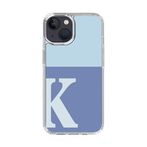 Slim Protection Case［ Original - initial two tone - K blue ］