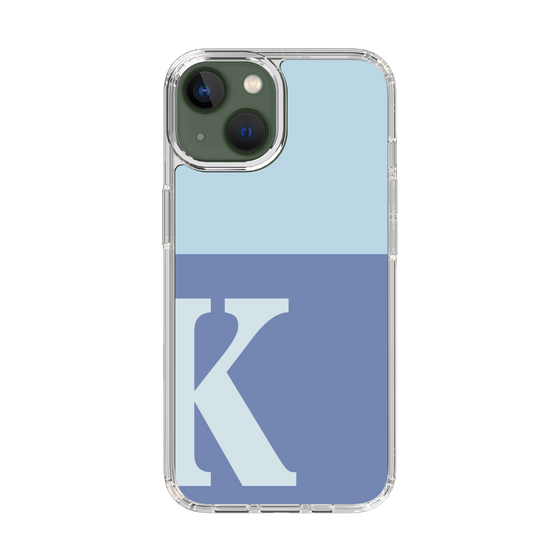 Slim Protection Case［ Original - initial two tone - K blue ］