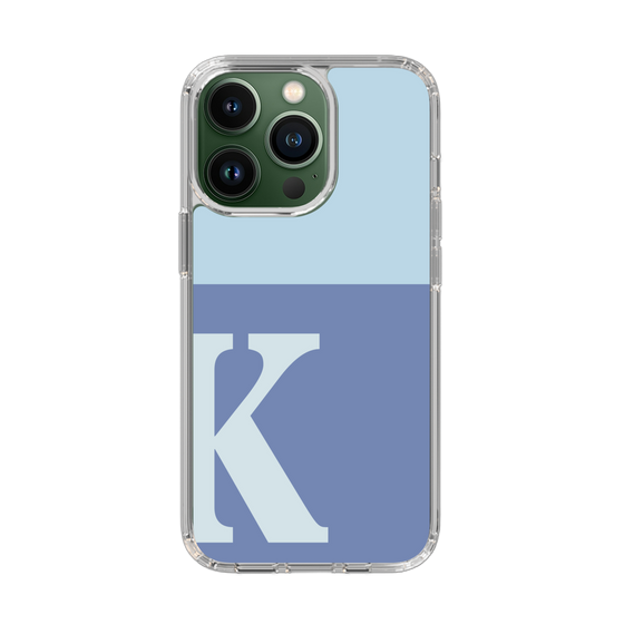 Slim Protection Case［ Original - initial two tone - K blue ］