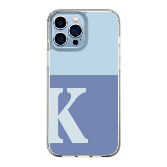 Slim Protection Case［ Original - initial two tone - K blue ］