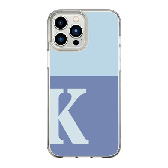 Slim Protection Case［ Original - initial two tone - K blue ］