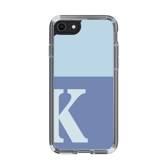 Slim Protection Case［ Original - initial two tone - K blue ］