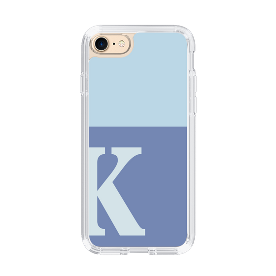 Slim Protection Case［ Original - initial two tone - K blue ］
