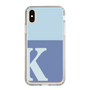 Slim Protection Case［ Original - initial two tone - K blue ］