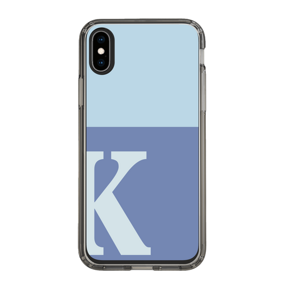 Slim Protection Case［ Original - initial two tone - K blue ］
