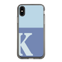 Slim Protection Case［ Original - initial two tone - K blue ］