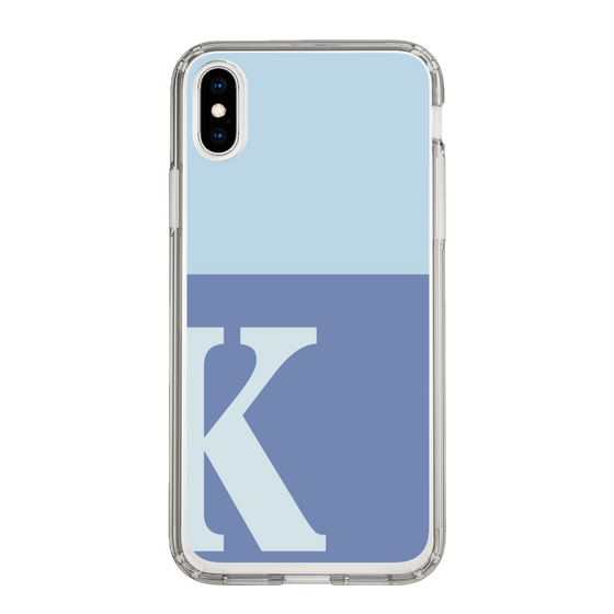 Slim Protection Case［ Original - initial two tone - K blue ］