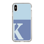 Slim Protection Case［ Original - initial two tone - K blue ］