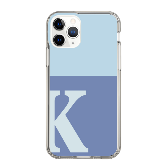 Slim Protection Case［ Original - initial two tone - K blue ］