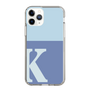 Slim Protection Case［ Original - initial two tone - K blue ］