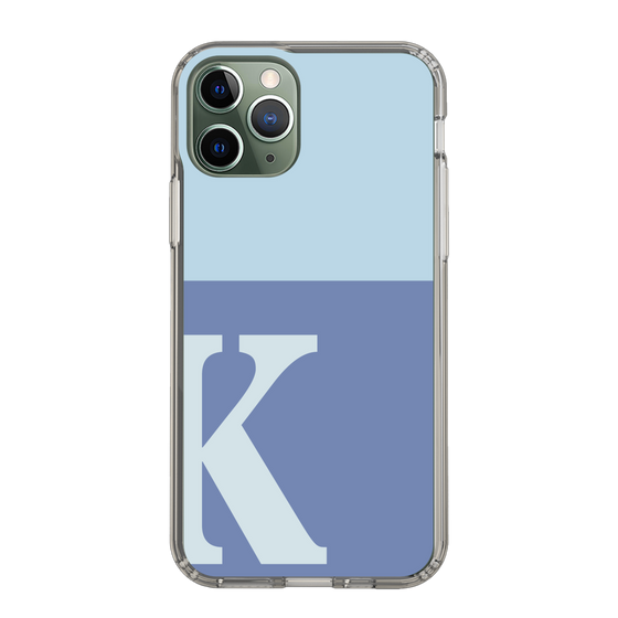 Slim Protection Case［ Original - initial two tone - K blue ］