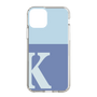 Slim Protection Case［ Original - initial two tone - K blue ］
