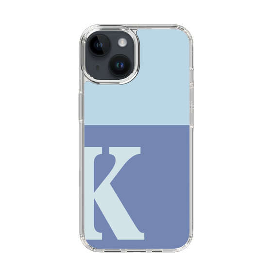 Slim Protection Case［ Original - initial two tone - K blue ］
