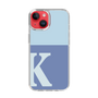 Slim Protection Case［ Original - initial two tone - K blue ］