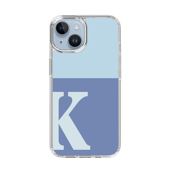 Slim Protection Case［ Original - initial two tone - K blue ］