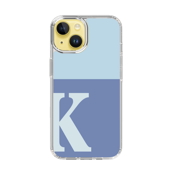 Slim Protection Case［ Original - initial two tone - K blue ］
