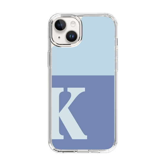 Slim Protection Case［ Original - initial two tone - K blue ］